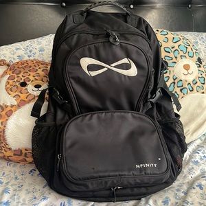 Nfinity cheerleading backpack black